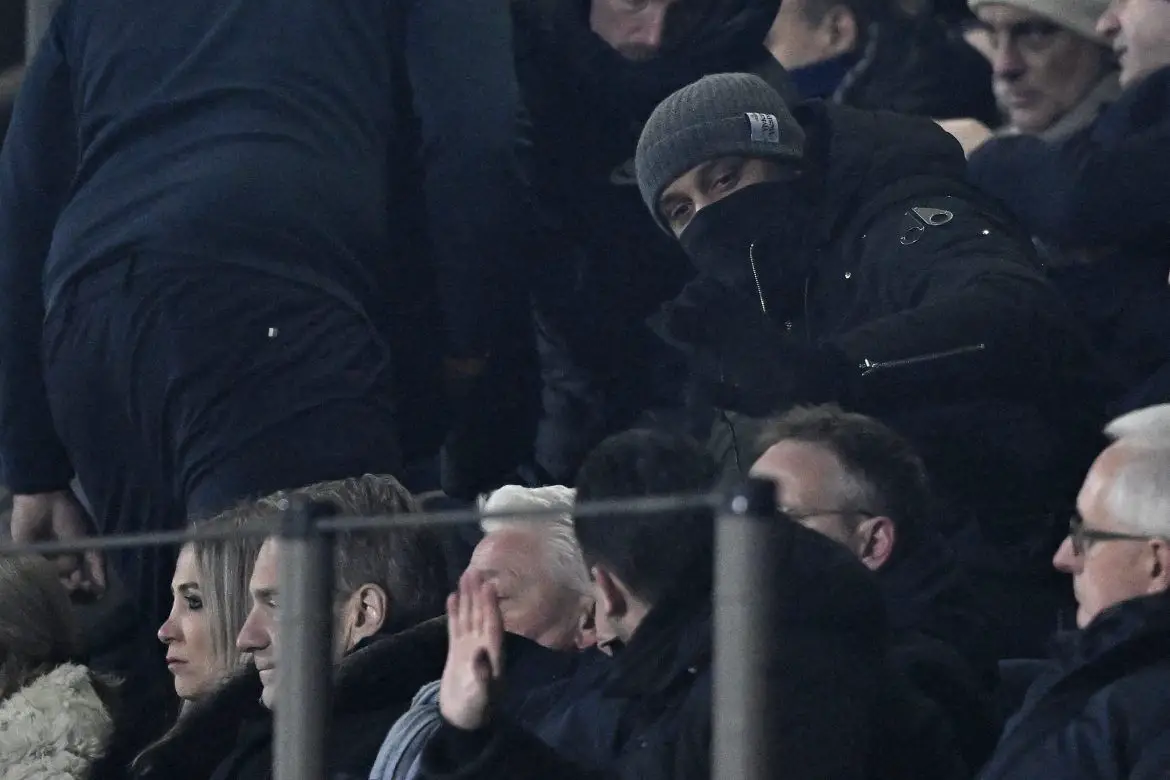 Undercover: Vincent Kompany spotted in the stands at Westerlo scouting ...