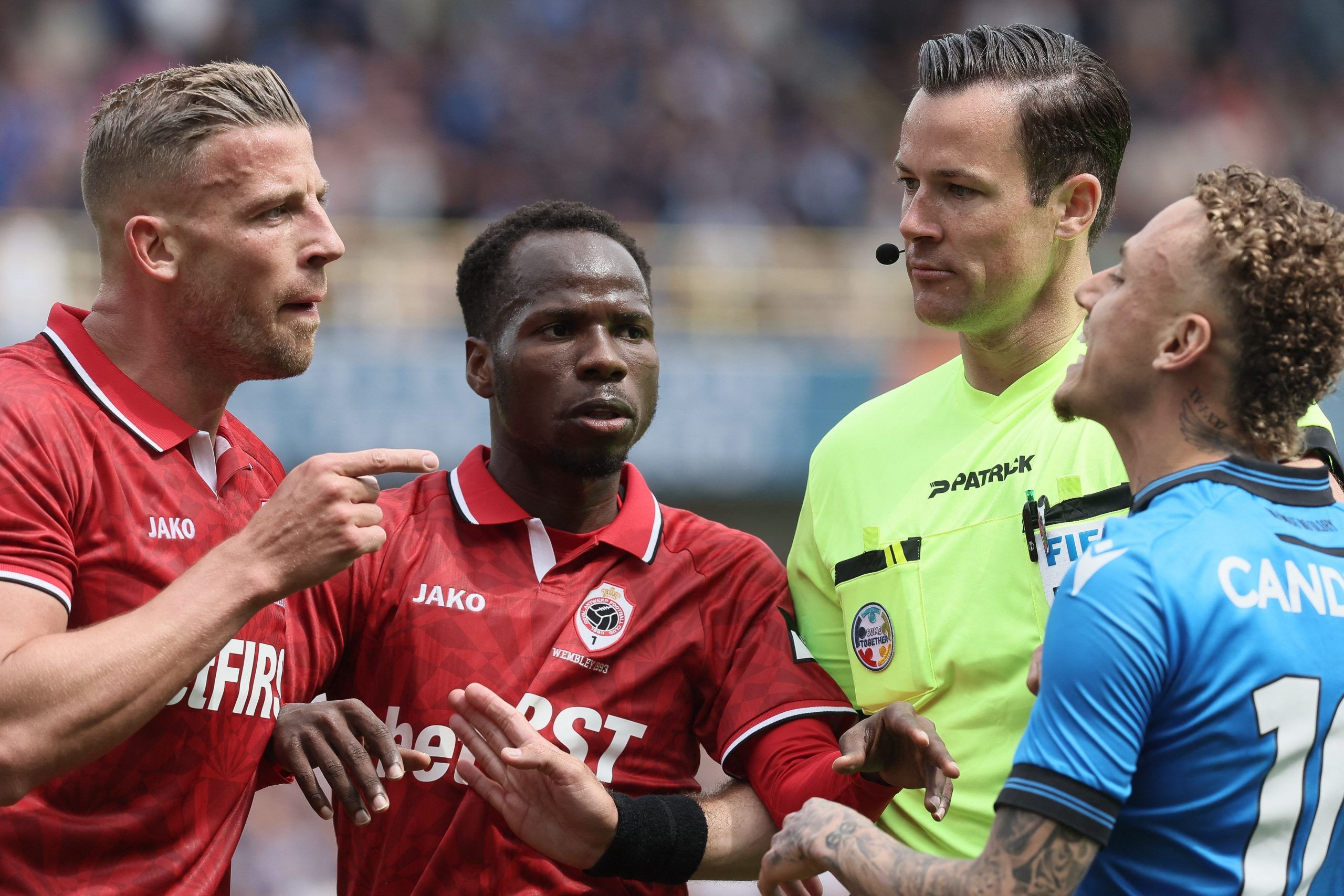 Noa Lang of Club Brugge during the Jupiler Pro League match